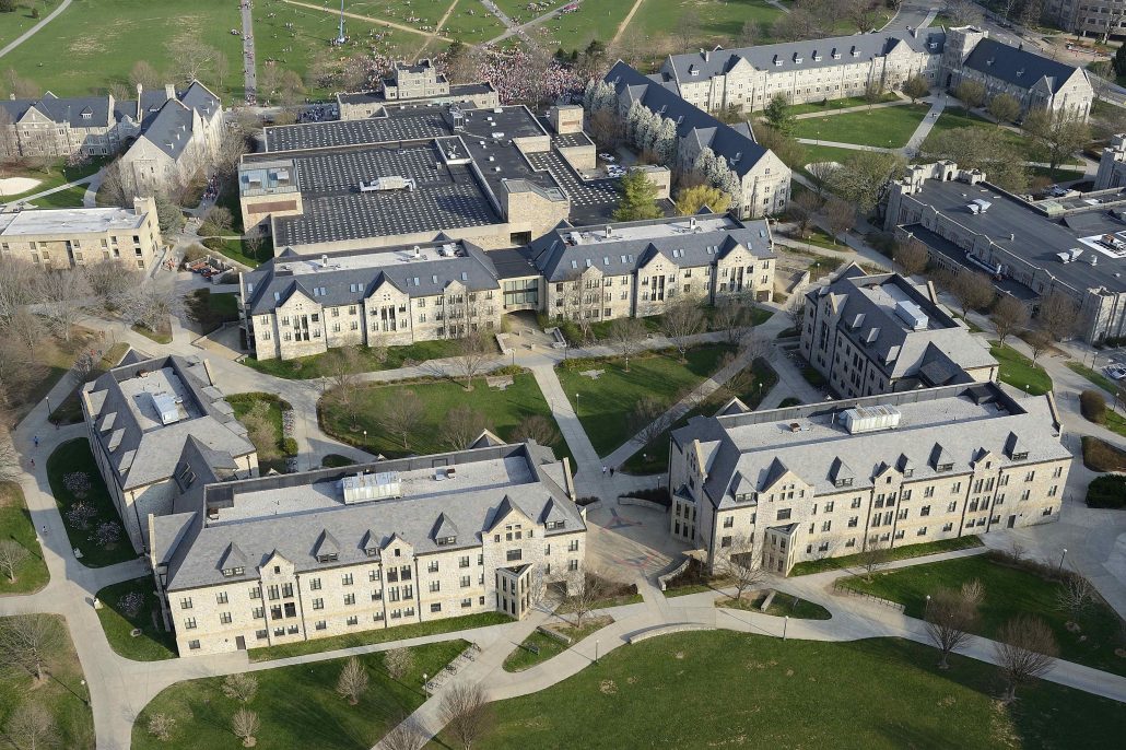 Virginia Tech Campus Aerial