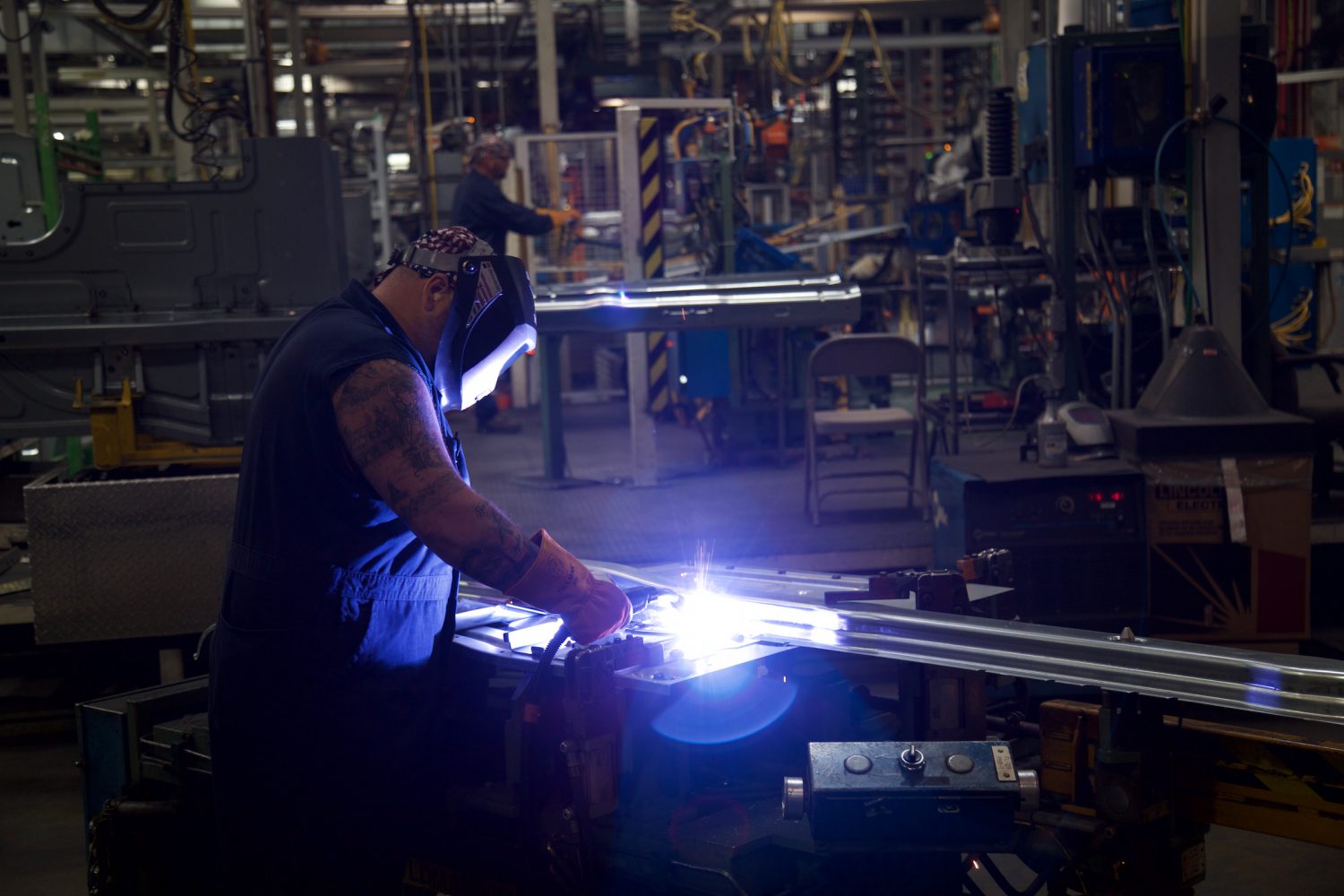 Welder Virginia's New River Valley