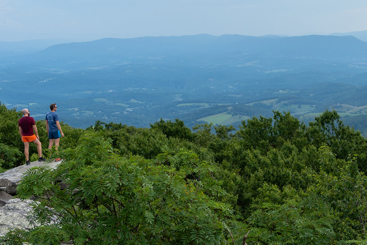 Outdoors in the NRV Bald Knob Trail Virginia's New River Valley